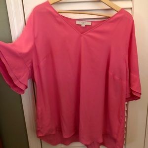 Loft Plus Pink Blouse